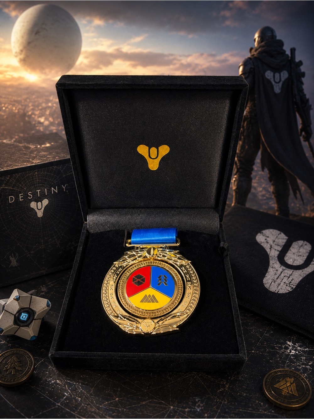 Bungie Destiny 2 Guardian Games 2022 Official Collector Medal w/ Display Box